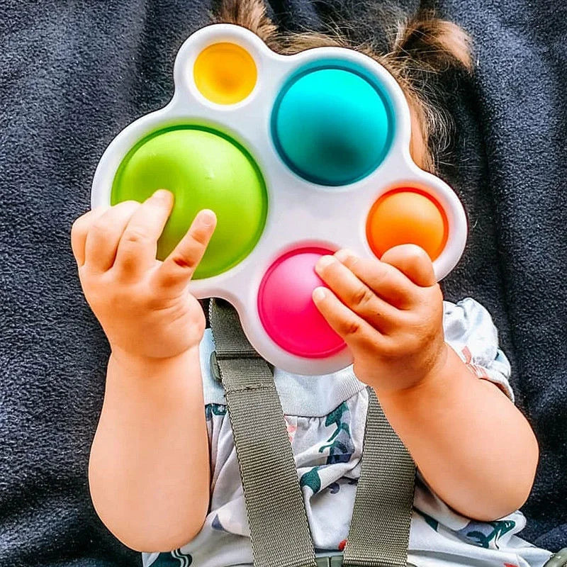 Soft Silicone Fidget Toy for Kids 7 Months Plus - Halri