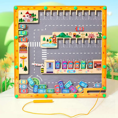 Fun Learning Alphabet Puzzle Toy for Kids - Halri