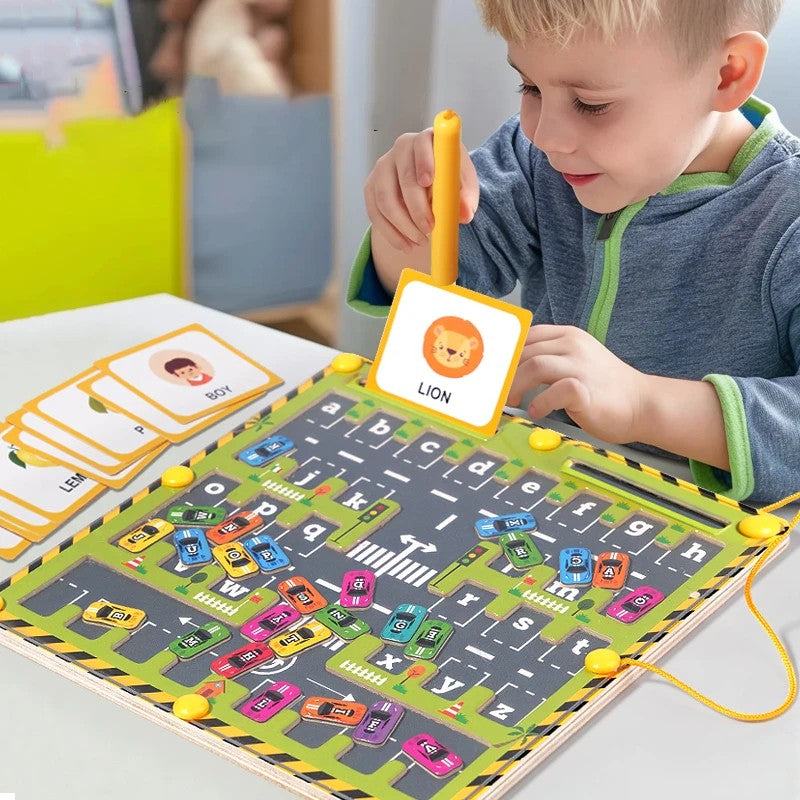 Fun Magnetic Alphabet Board for Kids Ages 3+ - Halri