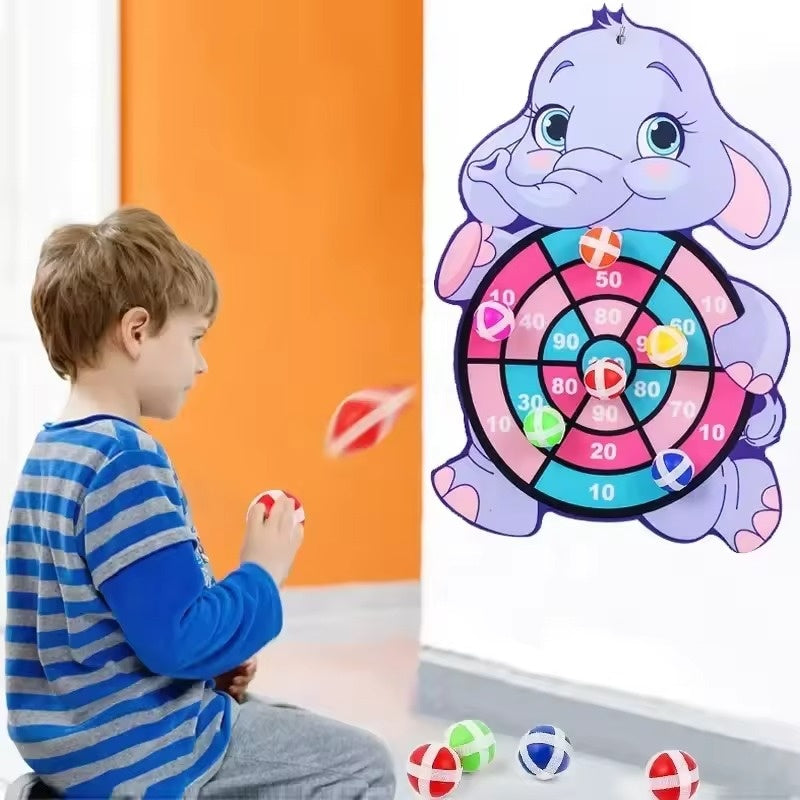 Fun Animal Dartboard Soft Throw Toy - Halri