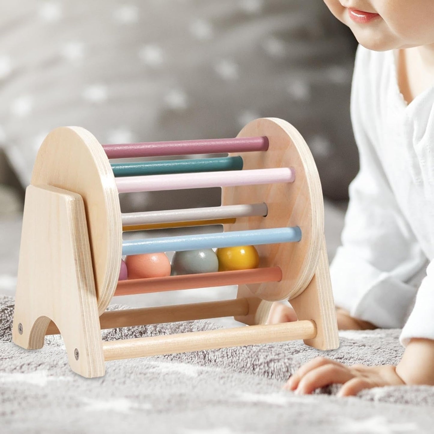 Wooden Developmental Toy for Babies and Toddlers - Halri