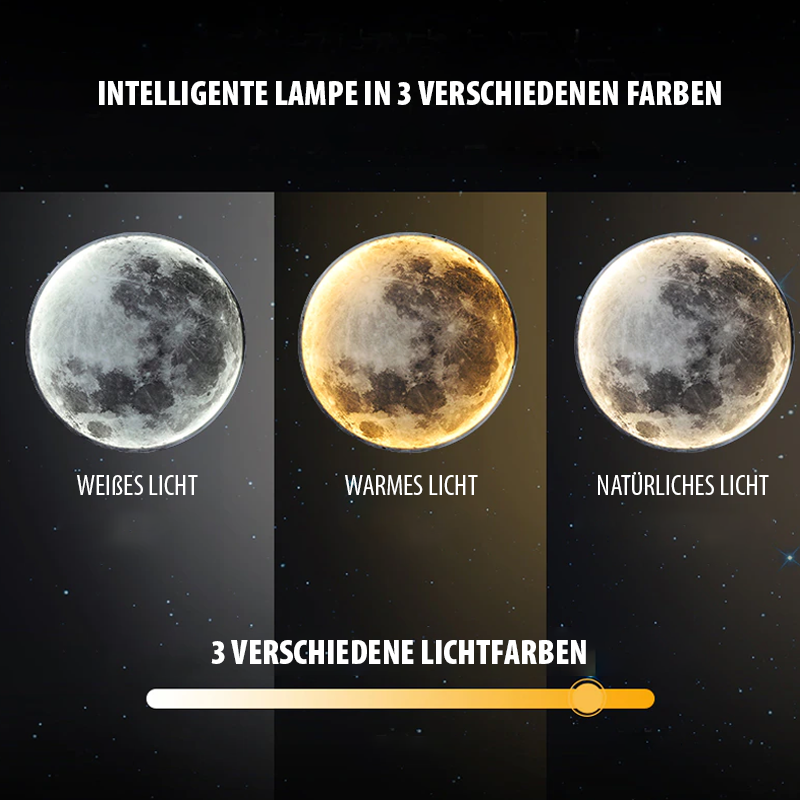 Soft Glow Moon Wall Lamp for Bedroom Ambient Lighting