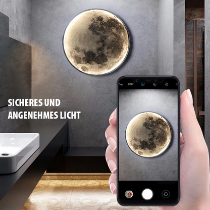 Soft Glow Moon Wall Lamp for Bedroom Ambient Lighting