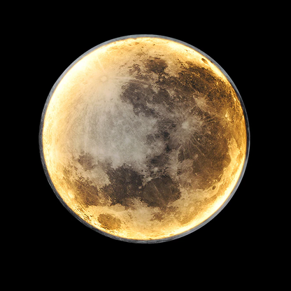 Soft Glow Moon Wall Lamp for Bedroom Ambient Lighting