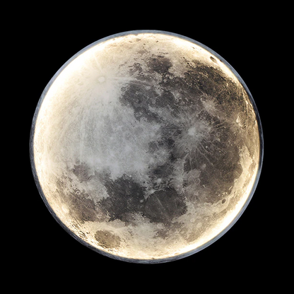 Soft Glow Moon Wall Lamp for Bedroom Ambient Lighting