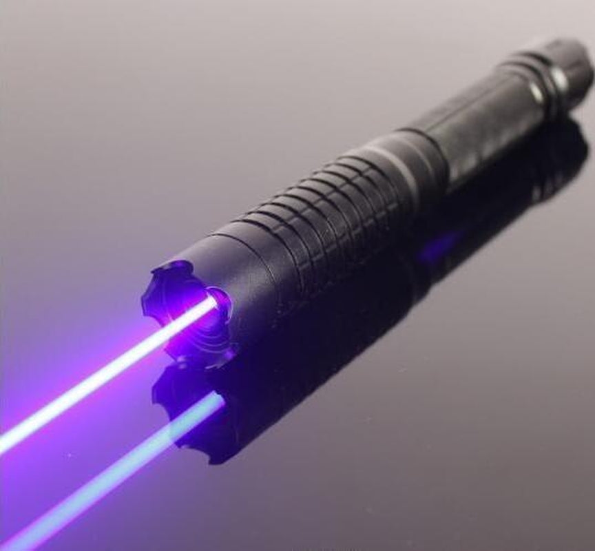 Ultra Bright 100000M Blue Laser Flashlight Torch - Halri