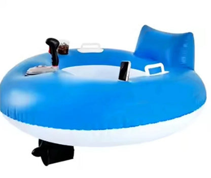 Motorized Splash Pool Runner Lounger – Inflatable Ride-On Water Float with Built-in Motor for Pool Fun & Outdoor Wet Adventures