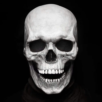 Movable Jaw Skull Mask for Halloween Party, Safe Material, Compact and Easy to Carry