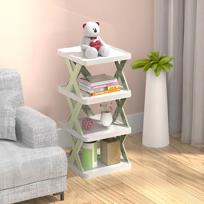 Compact Folding Shoe Storage Rack
