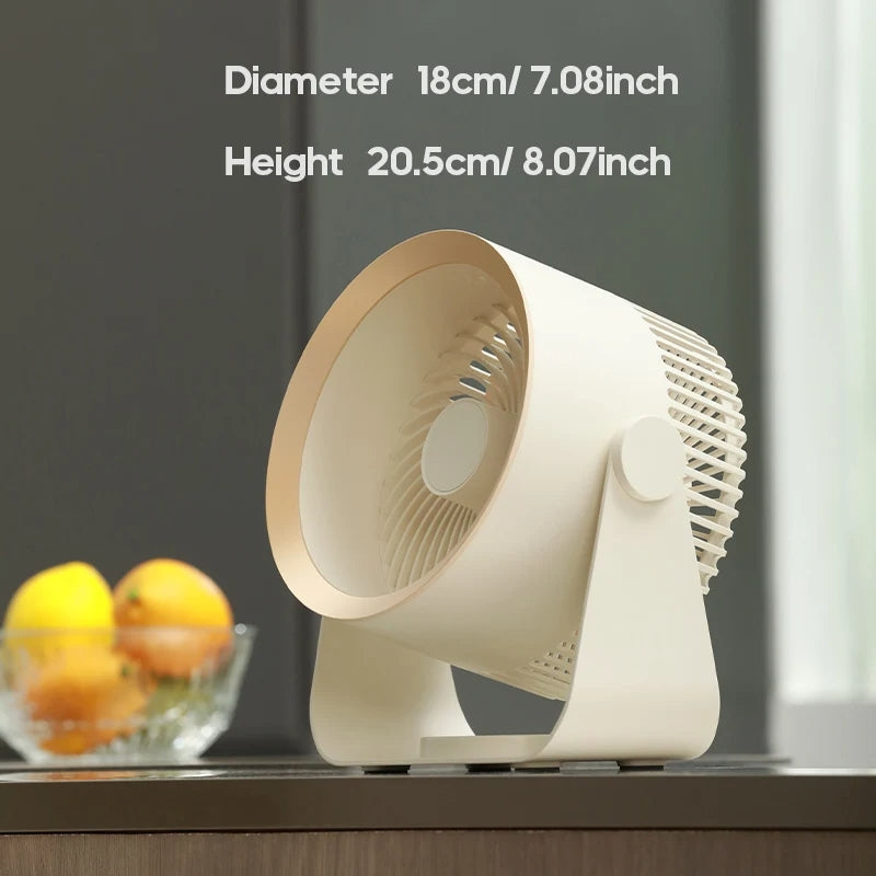 Multipurpose Electric Fan - 4000mAh Air Circulator Wireless Wall Ceiling Fan, Home Quiet Ventilator Desktop