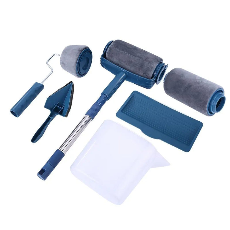 Complete Wall Paint Roller Brush Kit Set - Halri