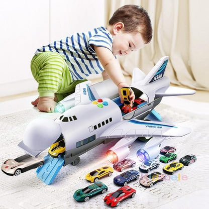 Fun Kids Plane Toy With Music and Playset - Halri