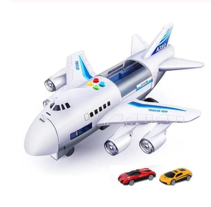 Fun Kids Plane Toy With Music and Playset