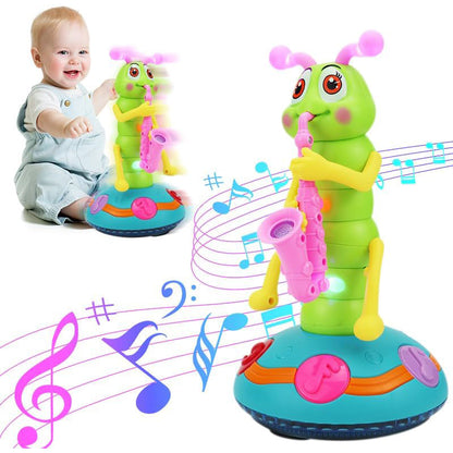 Fun Kids Saxophone Toy with Lights and Music - Halri