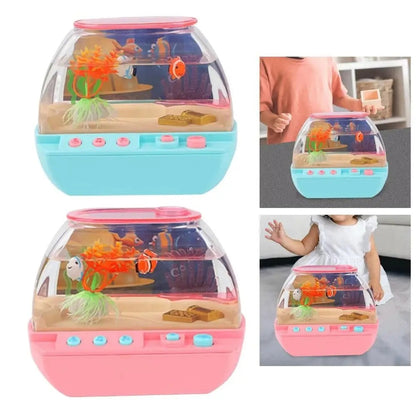 Musical Fish Tank with Colorful Lights, Plays Music, Stories & Poems, Safe for Ages 3+