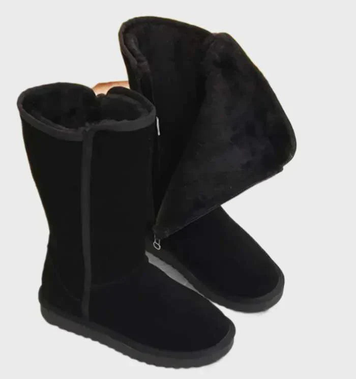 Warm Faux Fur Lined Womens Snow Boots - Halri