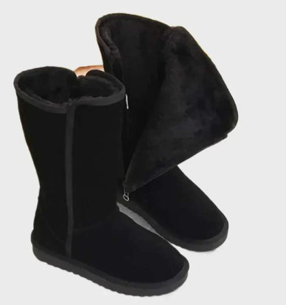 Warm Faux Fur Lined Womens Snow Boots - Halri