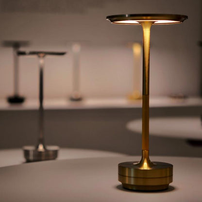 Compact Battery Table Light - Dimmable Bright Lamp
