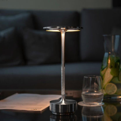Compact Battery Table Light - Dimmable Bright Lamp