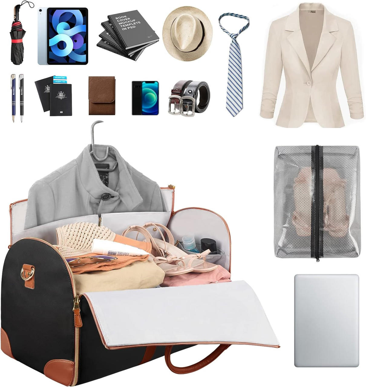 Large Unisex Luggage Duffel Bag