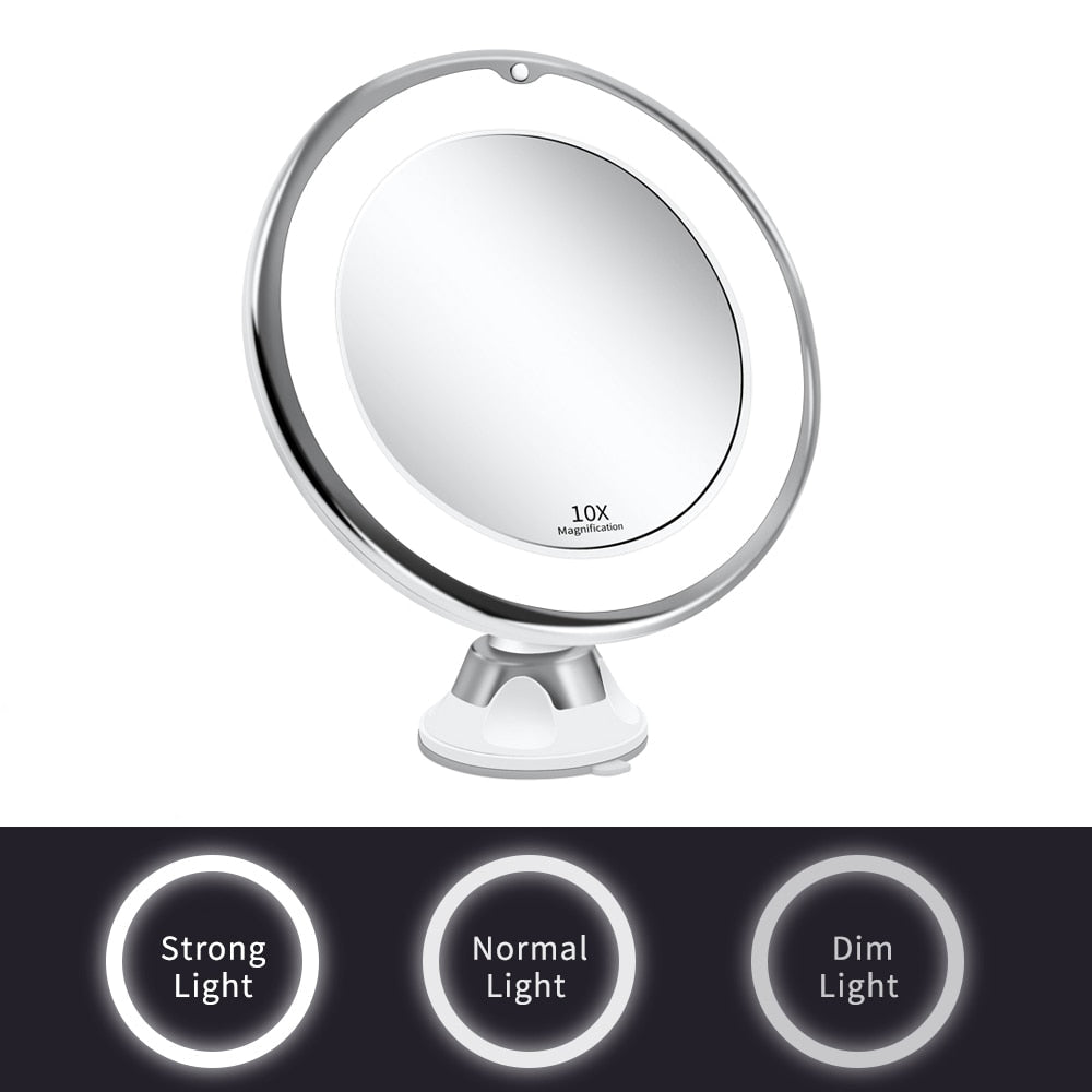 Bright Lighted Makeup Mirror