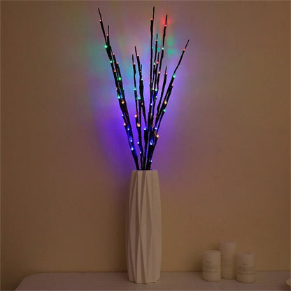 Soft Glow Willow Table Lamp