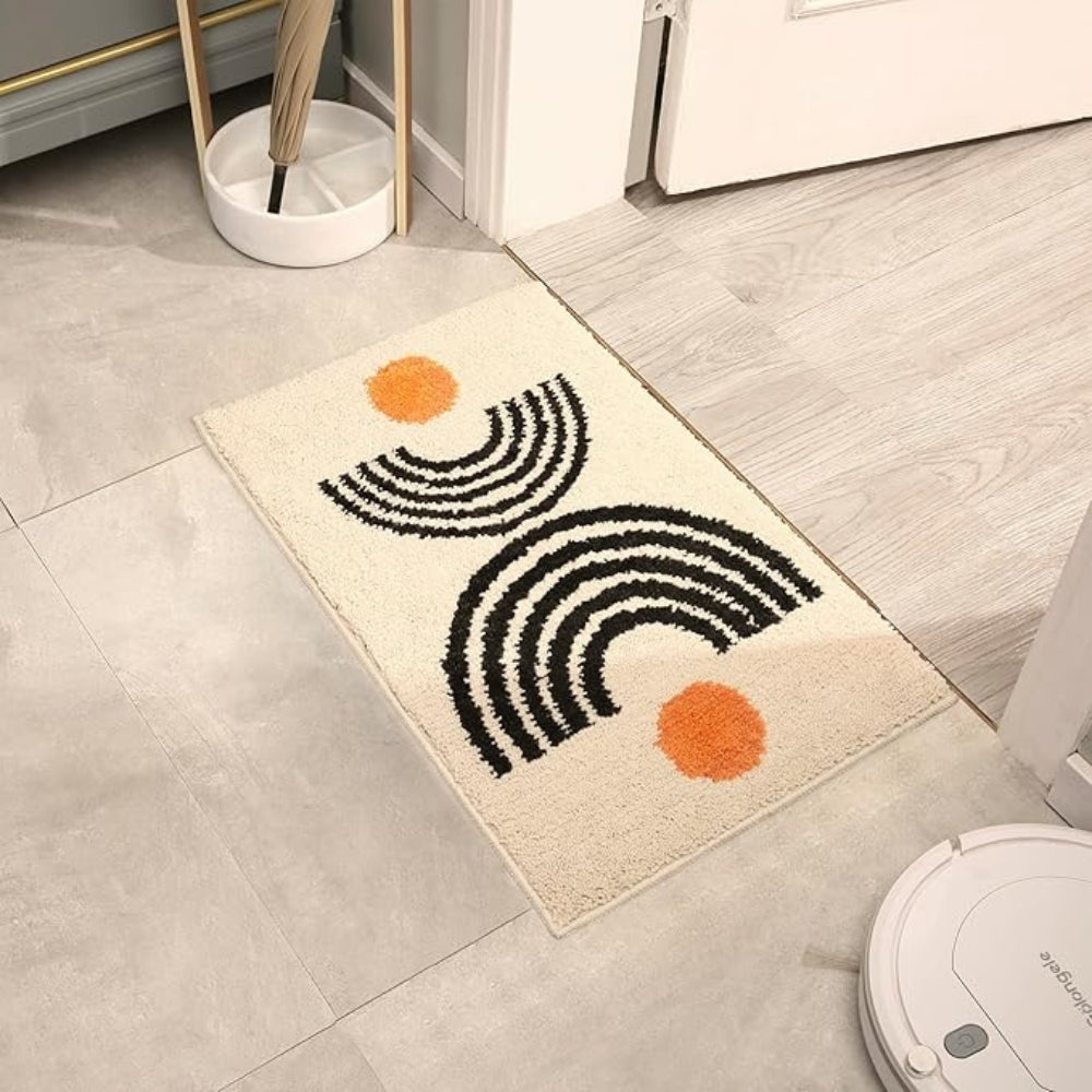Grip Bathroom Mat, Plush Microfiber, Fast Dry Floor Mat