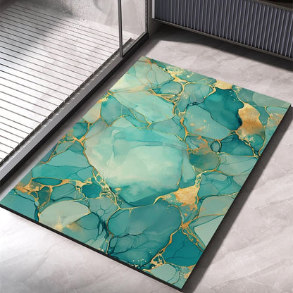 Non-Slip Quick-Drying Bath Mat – Diatom Mud with Natural Rubber for Safe Steps in Bathroom, Kitchen, and Hallway 12