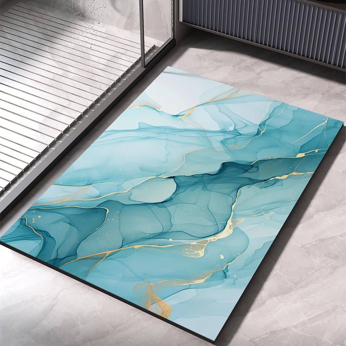 Non-Slip Quick-Drying Bath Mat – Diatom Mud with Natural Rubber for Safe Steps in Bathroom, Kitchen, and Hallway 9