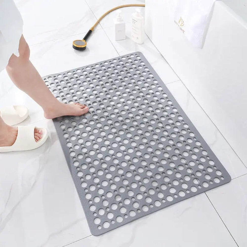 Non-Slip Shower Mat with Antibacterial Properties – Soft Anti-Slip Bath Mat for Safety and Comfort, Easy to Clean, Durable Material 2