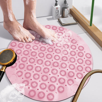 Non-Slip Bath Mat with Drainage & Soft Grip - Halri