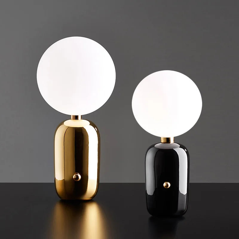 Elegant Nordic Desk Lamp with Warm Lighting - Halri