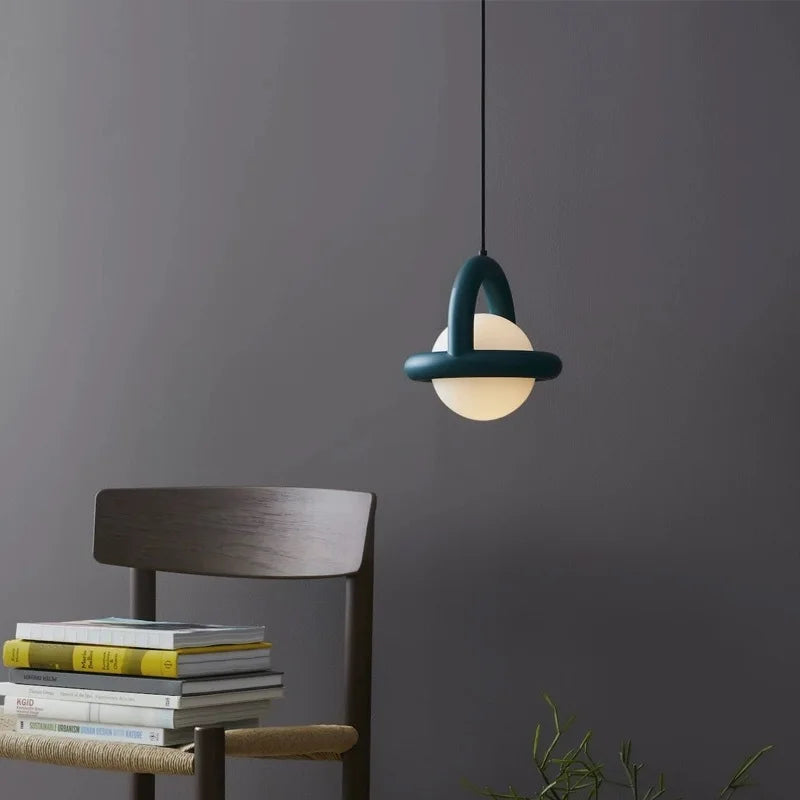 Halri | Modern Round LED Hanging Lamp - Halri