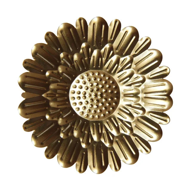 Metallic Gold Geometric Wall Decor