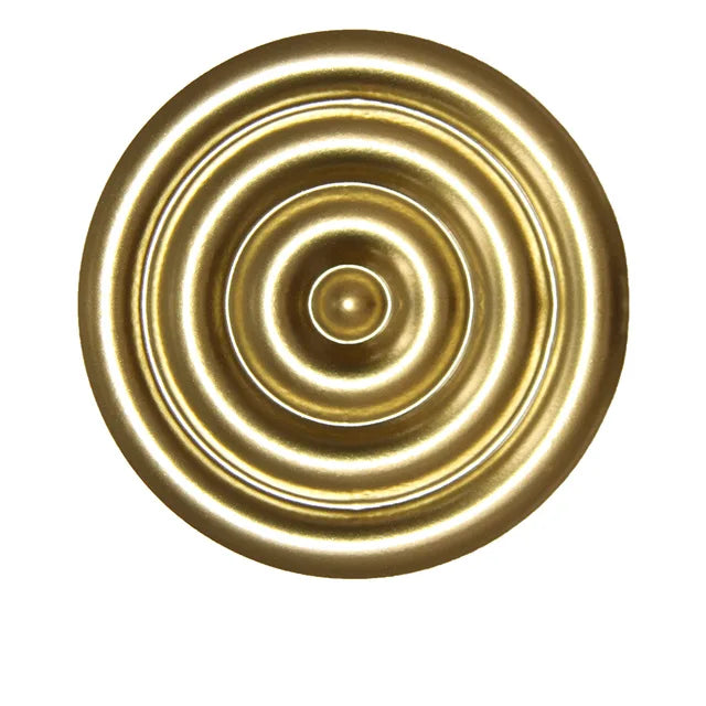 Metallic Gold Geometric Wall Decor