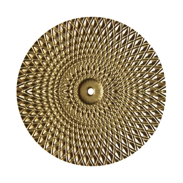 Metallic Gold Geometric Wall Decor