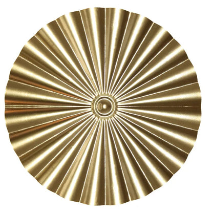 Metallic Gold Geometric Wall Decor