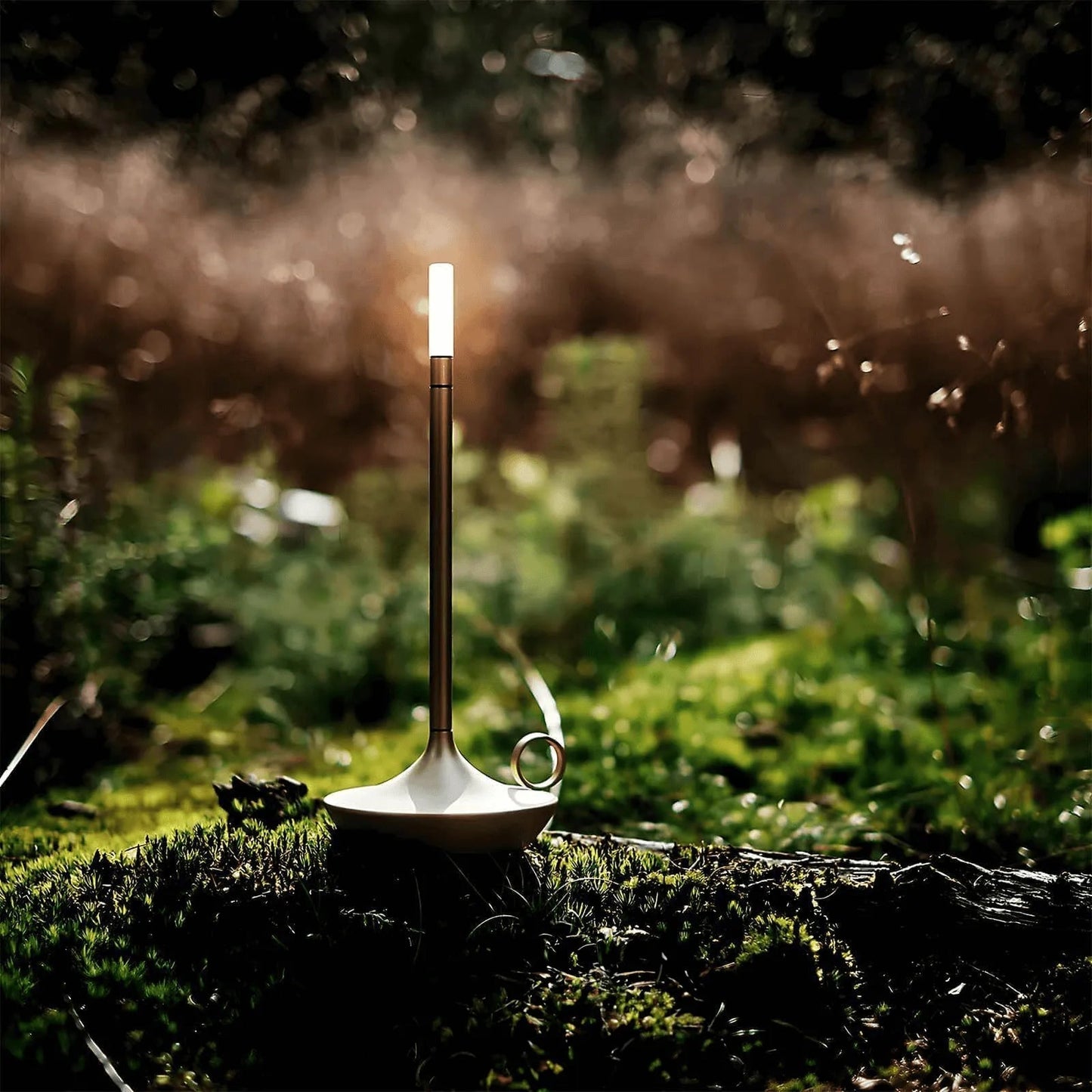 Glarefusion Nordic Modern Creative Candlestick Table Lamp