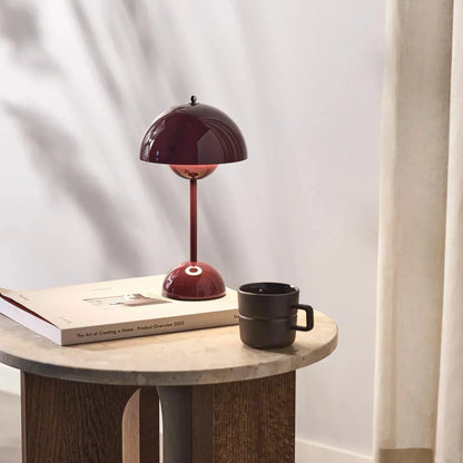 Elegant Simple LED Mushroom Table Lamp