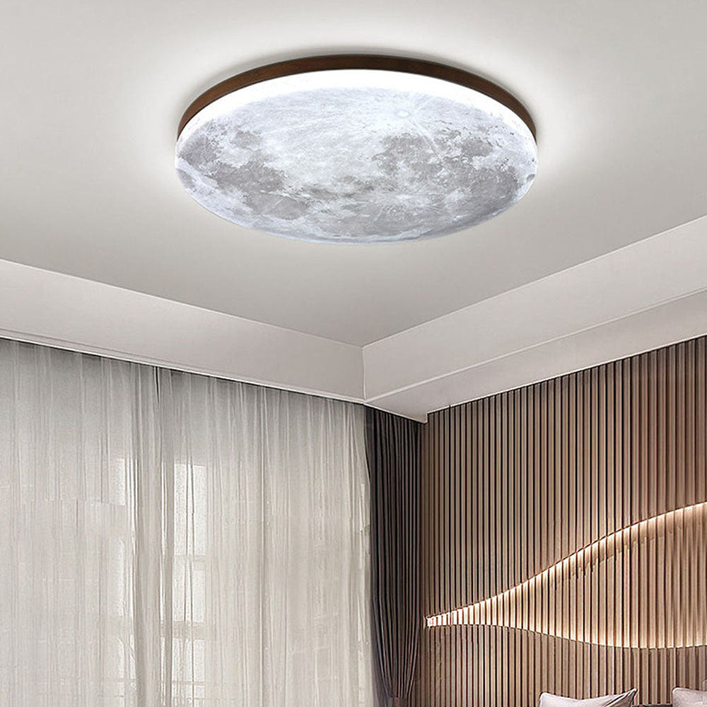 Glowing Moon Style LED Ceiling Light