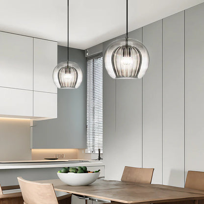 Modern Chic Spherical Glass Pendant Light