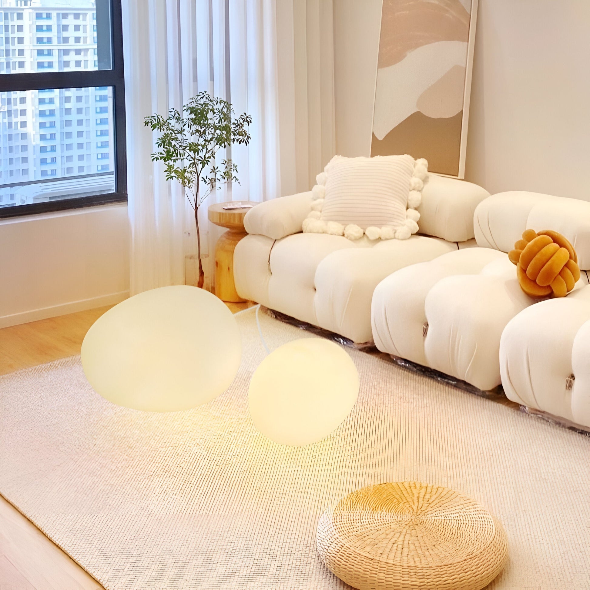 Simple Nordic Circular Desk Lamp - Halri