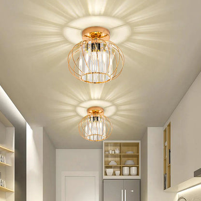 Modern Nordic Simple Globular Glass Pendant Light