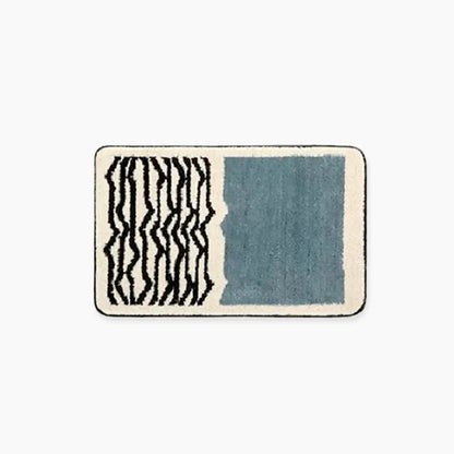 Soft Handmade Bathroom Mat with Unique Pattern
