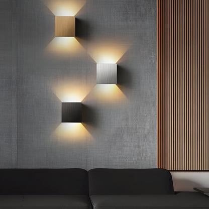 Slim LED Wall Light with USB and Color Change - Halri
