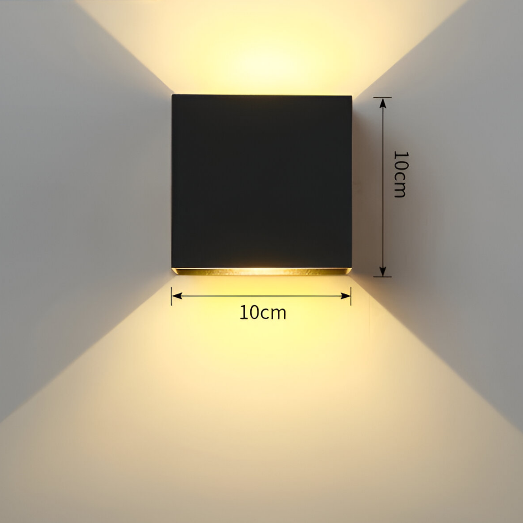 Slim LED Wall Light with USB and Color Change