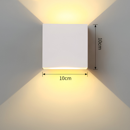 Slim LED Wall Light with USB and Color Change
