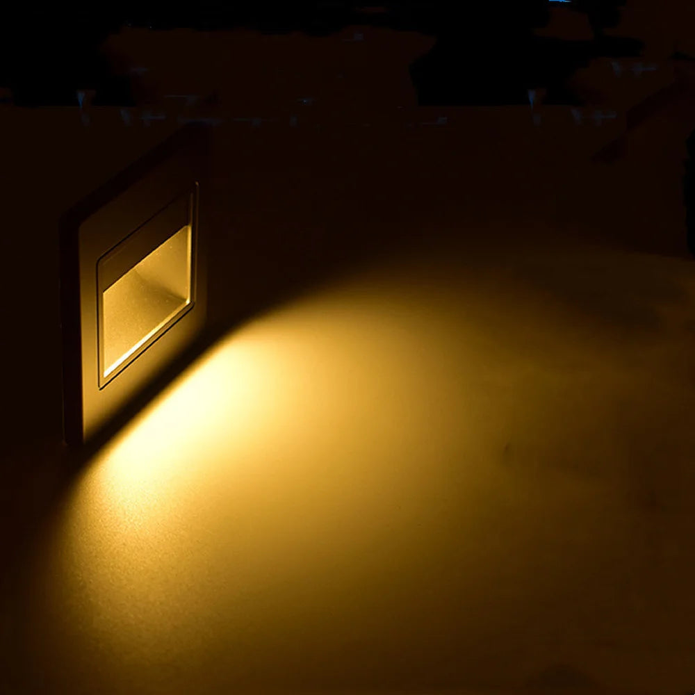 Nordic Triangle LED Wall Light – Modern Indoor Wall Lamp in Black, White, or Gold for Ambient Bathroom Lighting 3