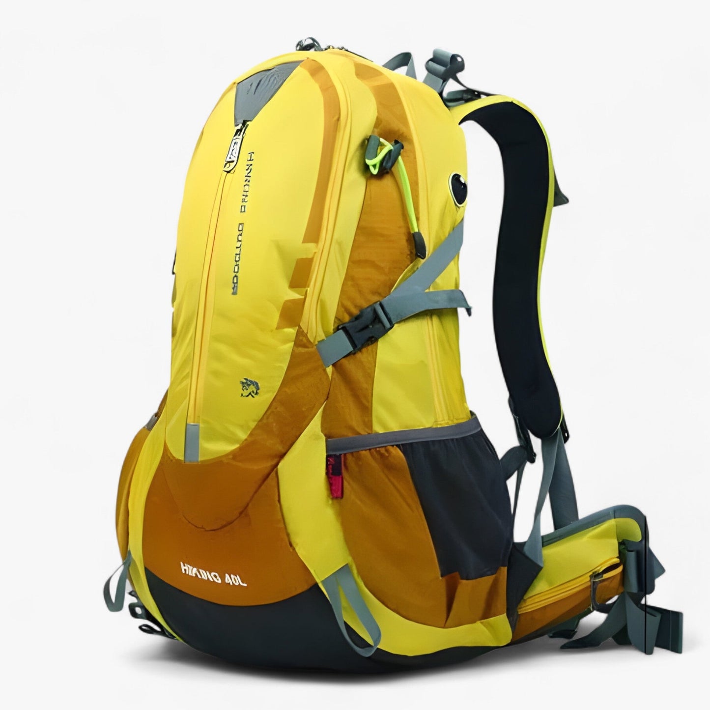 Durable Outdoor Backpack 40L Water Resistant Hiking Bag