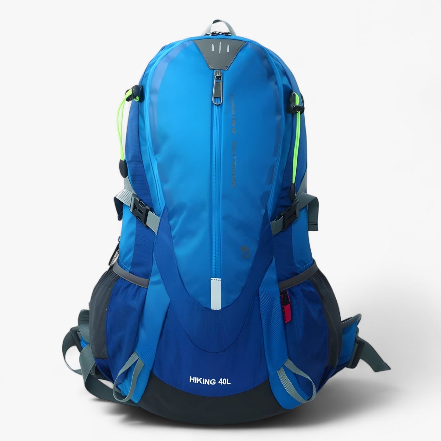 Durable Outdoor Backpack 40L Water Resistant Hiking Bag